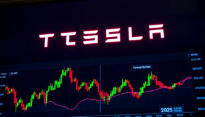Tesla-aktien i realtid – pris, analys och prognos 2025