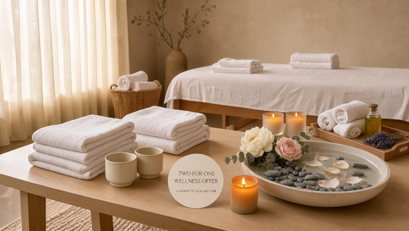 Spa erbjudande 2 för 1: vad som ingår och var det finns